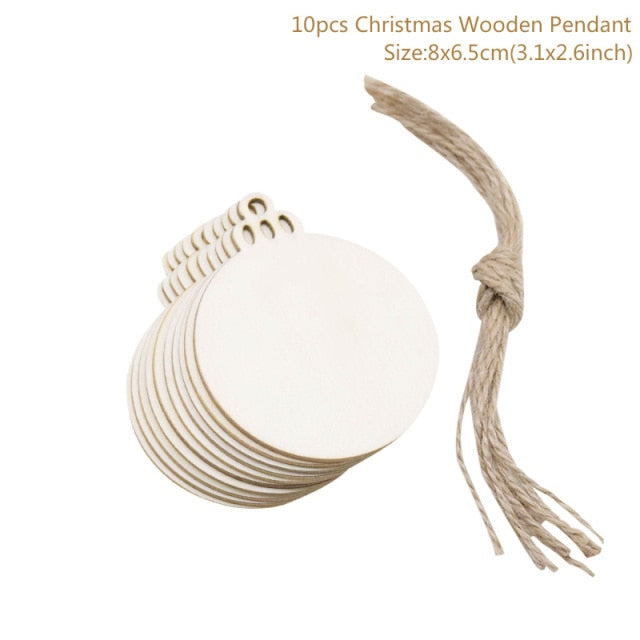 Wooden Christmas Ornaments